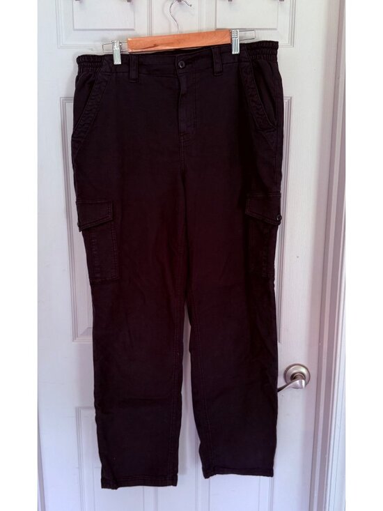 American Eagle Outfitters Pants - American Eagle Outfitters Navy Blue Stretch Cargo Pants Women's Size 16